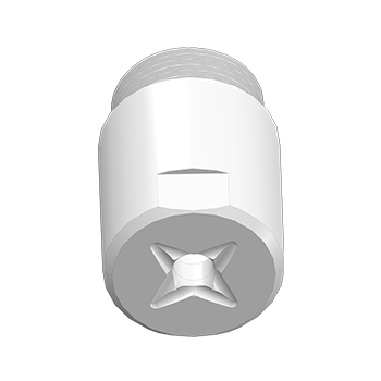 Axial full cone nozzles series VKXQ 1- 2 inch